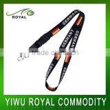 Popular Buckle Polyester Keys Custom Printed Neck Lanyards thumbnail-2