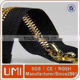 High End Custom 8 Zipper Tag and Puller Double Sided Ski Zip With Zip Fasteners thumbnail-1