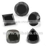 Fancy Shape Natural Black Diamond From Bottom Manufacturer