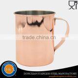 High Quality 350ml Cocktail Stainless Steel Engraved Beer Mugs thumbnail-1