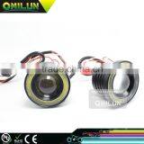 Universal COB LED FOG Light With Cob Angel Eyes for All Cars