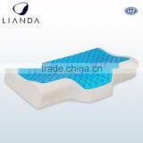 Traditional Silicone Cooling Gel Memory Foam Pillow thumbnail-1