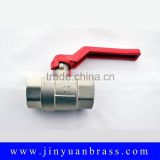 1 inch brass ball valve with nickel plated DN25