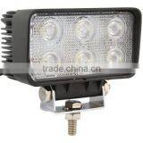 18W RECTANGLE WORK LIGHT LEDSPOTFLOOD BEAM OFF ROAD, SUV, TRUCK, TRACTOR. thumbnail-3