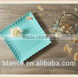 Colorful Dinner Plates Set in Square Shape thumbnail-4