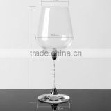 Supply creative fashion personality crystal skull glassware tritan wine glass acrylic red wine glasses wholesale for hotel