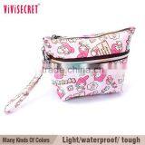Vivisecret Two Zipper Big Size Brand Cosmetic Bag for Women OEM thumbnail-3