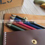 2016 Good Quality Customized Genuine Leather Pen Case thumbnail-2