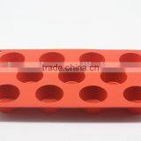 11 Cavity Mini Silicon Cake Baking Pan Pudding Muffin Silicone Mold thumbnail-6