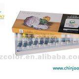 12 colors gouache paint set