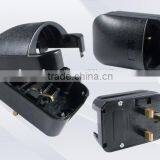 New Products 2015 Top Quality Germany to uk Adapter Plug,male to Male Electrical Plug Adapter,Euro to BS1363 Power Converter 13A