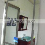 2016 Carton Fair Shows World Best Price Brightly LED Backlit Defogger / Touch Switch Glass Bathroom Mirror With Digital Clock thumbnail-3