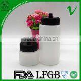 Recycled Black Cap 7oz Plastic HDPE Bottle for Water Wide Mouth thumbnail-1