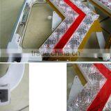 Solar LED Construction Road Traffic Warning Sign thumbnail-4