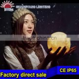 Hight quality healing moon light with remote control led moon light for outdoor