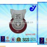 JY-301|OEM Zinc Plate Heavy Duty PVC Stem Wheel Caster thumbnail-2