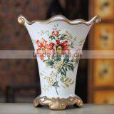 Yiwu Aimee supplies antique white ceramic vaseslarge, chinese ceramic floor vases(AM-FP014)