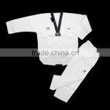 White Taekwondo Uniform V-neck Taekwondo Uniform
