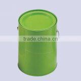 High Quality Wholesale Round Empty 4C Printing Metal Tin Popcorn Bucket With Lid