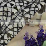 Two Color mi Brushed Spande African Lace Fabrics thumbnail-4
