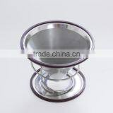 Stainless Steel Reusable Paperless Pour Over Coffee Filter