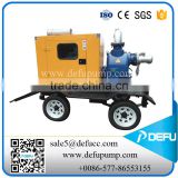 Defu Brand diesel engine driven self priming centrifugal pump