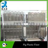 Plastic pig system for farrowing crate