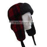 High Quality Berber Fleece Fabric Hat ,Winter Fur Hat ,Earflap Hat Manufacturer thumbnail-2