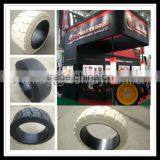 China Famous Solid Tires Supplier Press on Tires 22x9x16 22x8x16 18x6x12 1/8 for Forklift for Sale