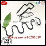 Customized Black 3.5mm Wire Diameter Zig Zag Spring for Sofa or Chair