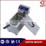 GRT - E081V Factory Price French Fries Electrical Deep Fryer Machine thumbnail-3