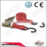 Ratchet Tie Down Straps 4 Pack 15FT 500LBS Load Capacity thumbnail-1