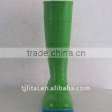 Shine Green Pvc Boot 2016 New Arrive Boot Resistence Water thumbnail-2