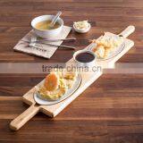 Wood Long Tray Dish and Drink Tray Customized Dimension thumbnail-1