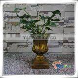 Black Grave Decoration Western Style Funeral Pot Flower Vase thumbnail-3