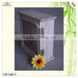 House Shaped Hinged Paulownia Wooden Stationery Storage Box thumbnail-5
