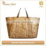 Hot Sale Brown Color Tyvek Handbag Custom Size Handbags thumbnail-1