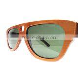 2017 New Product Wooden Sunglasses Wholesale Natural Wood Sapele Sunglasses With OEM Customized thumbnail-2
