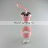 Glass Bottle With Silicone Heat Proof thumbnail-4
