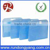 High Quality Blue PVC Bag for Packing With Zipper thumbnail-1