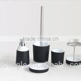 Black Scandinavia Style Nordic Resin Bathroom Accessories Sets thumbnail-1