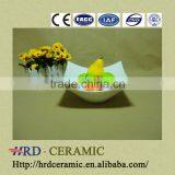 China Cheap stocked white porcelain ceramic bowl wholesale