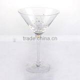 High Quality Wine Glass Set With Star Decal thumbnail-5