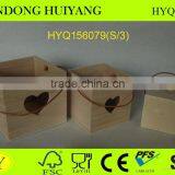 Unfinished Engraving Bucket Wood Candle Holder thumbnail-2