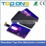 Custom Logo 4gb Credit Card Usb Flash Drive , Promotional Business Plastic Card USB Flash Stick thumbnail-6