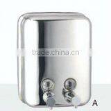 2011 Newest Hotel Bathroom Stainless Steel Double Soap Dispenser thumbnail-1