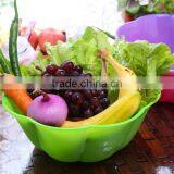 Hot Bsale Plastic 8 Sides Vegetable Fruit Washing Storage Basket for Daily Life thumbnail-2