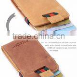 RFID Blocking Bifold Slim Wallet With Pull Tab Sleeves and Money Clip thumbnail-3