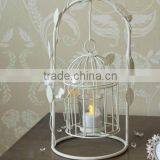 Birdcage Tealight Holder With Rose Detailing thumbnail-1