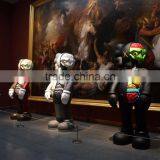 China Supplier Wholesale High Quality Fiberglass Kaws Statue thumbnail-5